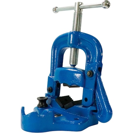 Global Industrial Bench Yoke Vise, 1/8, 4 Pipe Capacity 604078
